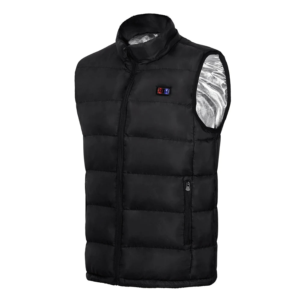 USB Heated Jacket with 9 Zones – Unisex Graphene Heating Vest